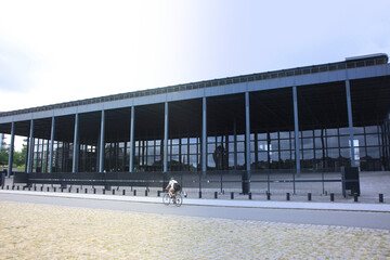 Exterior view of the Law Court (Palais de Justice) in Nantes, France.