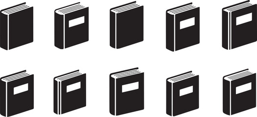 Book Vector Icons | Reading and Education Illustration Set