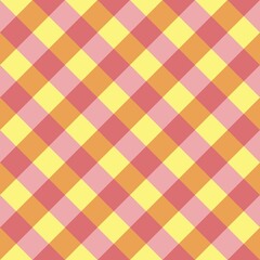 Fototapeta premium orange plaid