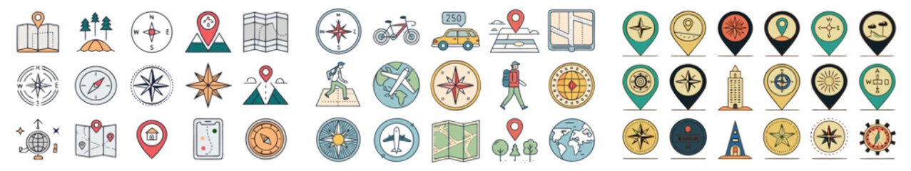 Navigation Icon Set