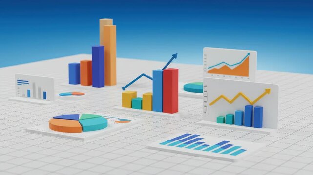 3D Data Visualization: Charts and Graphs for Business Analysis