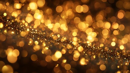 golden Christmas background