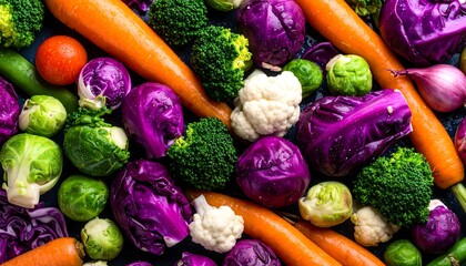 Colorful assortment of fresh vegetables (1)