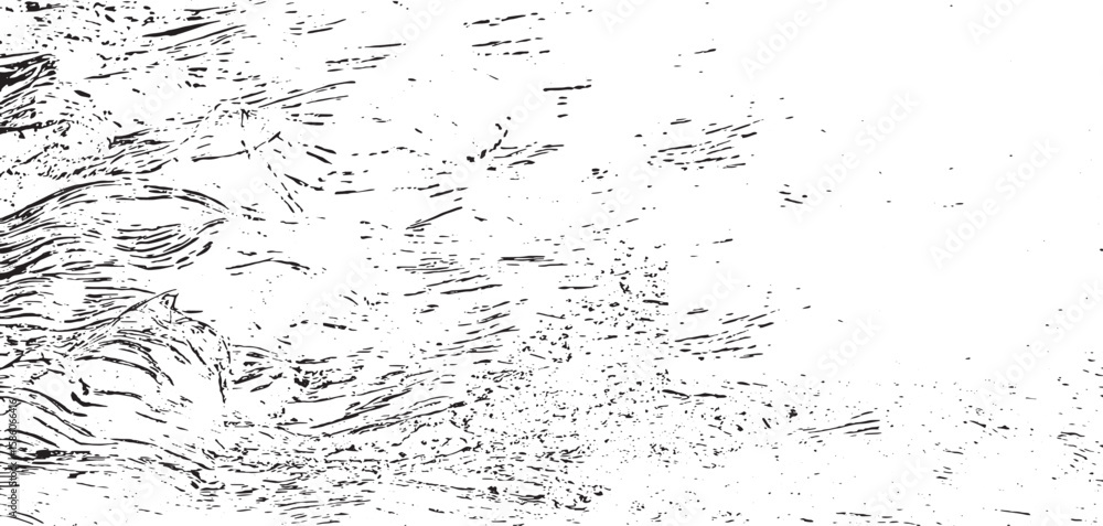 Poster monochrome texture composed of irregular graphic elements. distressed uneven grunge background. abst