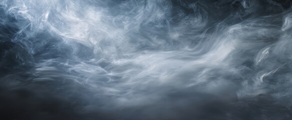 Fototapeta premium The swirling clouds of smoke create an ethereal and atmospheric backdrop.