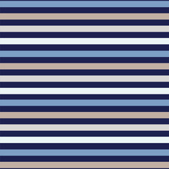 Holiday seamless white and blue pattern, fashion hipster background with strips and mustaches for fathers day or men's event greeting card, banner or poster. Vector illustration