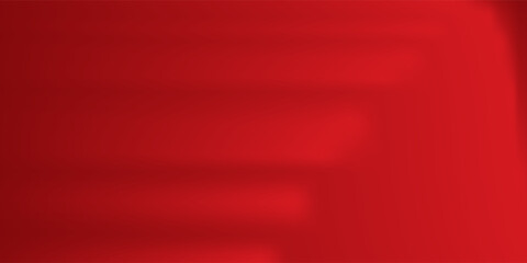 Abstract red gradient background, light and shadow on the backdrop with dimensions, hot tone wall with intense color, horizontal wallpaper.