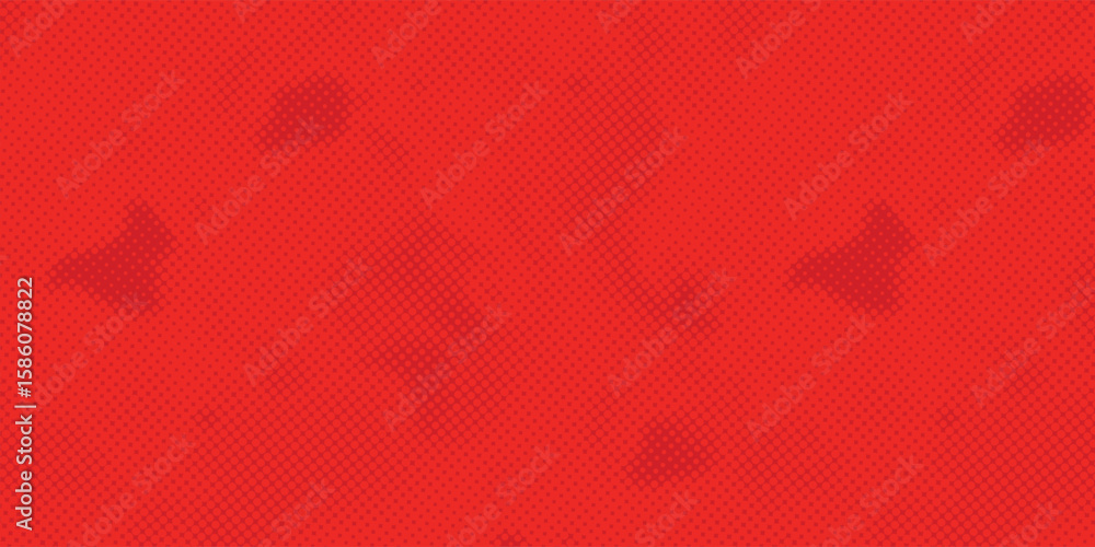 Aufkleber abstract dots halftone red color pattern gradient texture with technology digital background. pop ar