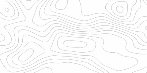 Lines topography stylized height of the lines map. Topographic map background geographic line map with seamless ornament design.  © Alibuss