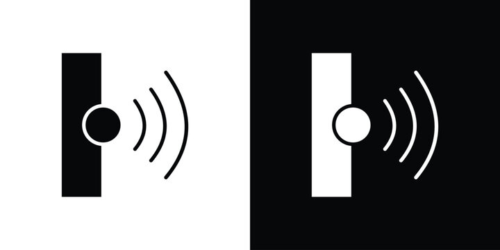 Infrared icons flat design concept for graphics.