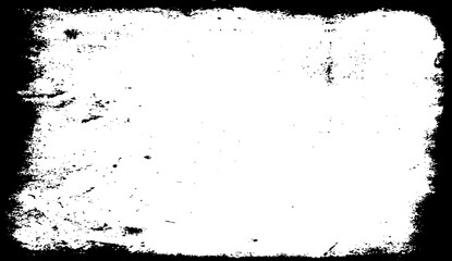 Scratched Frame. Grunge Urban Background Texture. Dust Overlay. Distressed Grainy Grungy Framing Effect. Distressed Backdrop Illustration.