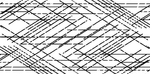 Slim lines texture. Parallel and intersecting lines abstract pattern. Abstract textured effect. Black on white background