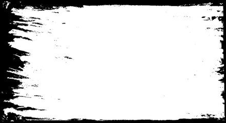 Scratched Frame. Grunge Urban Background Texture. Dust Overlay. Distressed Grainy Grungy Framing Effect. Distressed Backdrop Illustration.