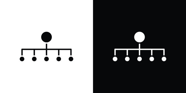 classification icons flat design concept for graphics.
