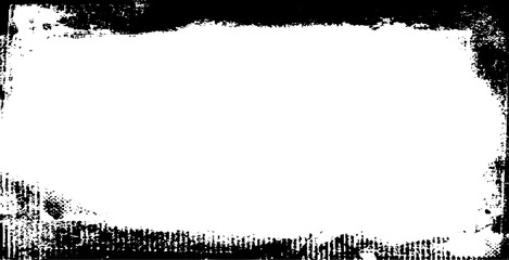 Scratched Frame. Grunge Urban Background Texture Vector. Dust Overlay. Distressed Grainy Grungy...