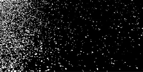 Abstract vector noise. Small particles of debris and dust. Distressed uneven background. Grunge with fine grains isolated on white background. Vector illustration. EPS10.