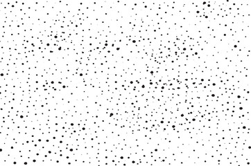 Snow, stars, twinkling lights, rain drops. Abstract noise. Small particles of debris and dust. Distressed uneven grunge texture.