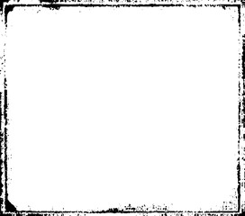 Scratched Frame. Grunge Urban Background Texture. Distressed Grainy Grungy Framing Effect. 