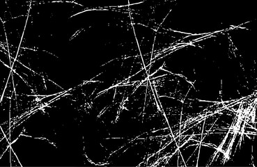 Scratched and Cracked Grunge Urban Background Texture. Dust Overlay Distress Grainy Grungy Effect.