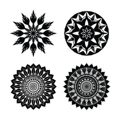 Beautiful Birds Mandala Bundle