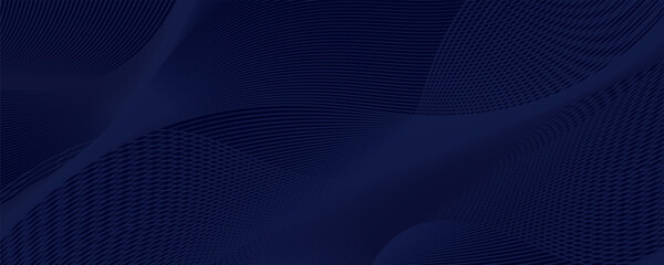 Premium background design with diagonal dark blue line pattern. Vector template for digital luxury banner, invitation, voucher, certificate. Eps10