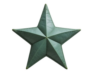Obraz premium Textured Teal Star