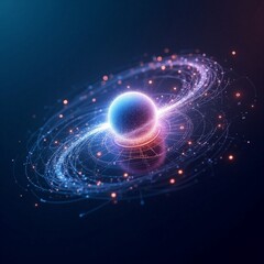 Obraz premium earth and sun