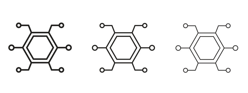 Hub icon. Premium quality symbol. Vector sign for mobile apps