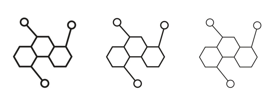 Hormones icon. Premium quality symbol. Vector sign for mobile apps