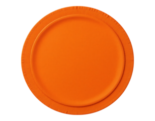 Orange clay target disk, suitable for shooting practice outdoors