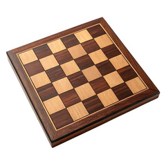 chess board isolated on white