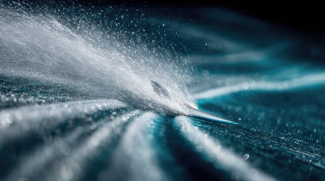 High-pressure water jet spraying