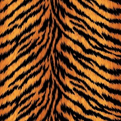Fototapeta premium Tiger skin pattern design.