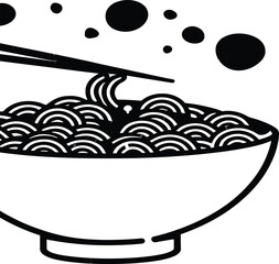 Abstract geometric shapes with vibrant color palette and clean lines isolated on white background isolated on transparent background silhouette