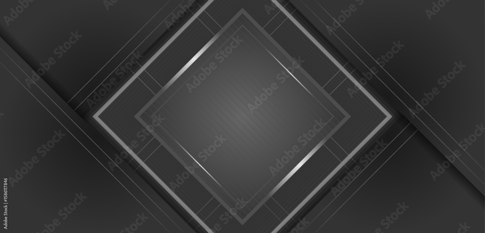 Poster abstract gradient geometric background design|modern square shape with seamless pattern suitable for