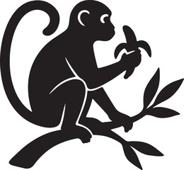 monkey vector art  বানর (বান্দর)