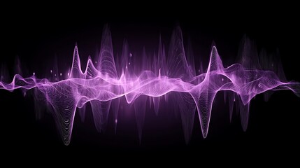 abstract blue background with light waves