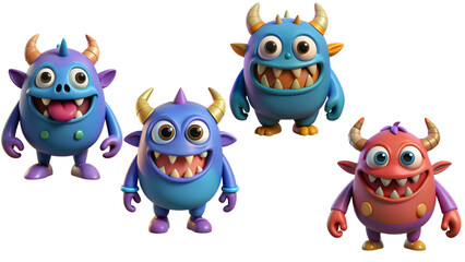 3D Fantasy Monster Character Illustration