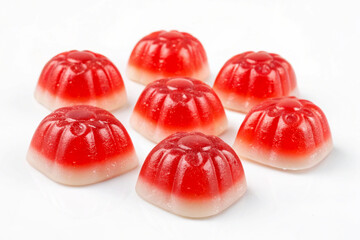 Red and White Tamarind Candy Pieces Sweet Treats sweets