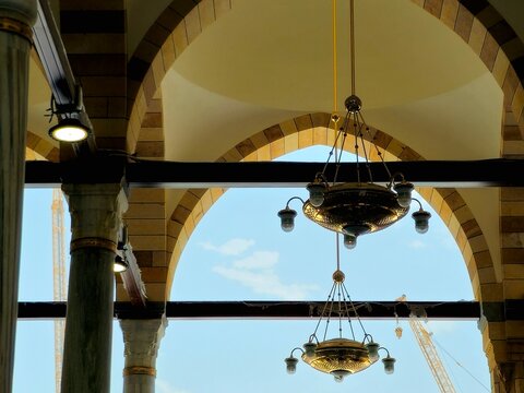 The great grand sacred mosque of Makkah, the Sacred mosque is the most significant mosque in Islam, encloses the vicinity of the Kaaba in Mecca