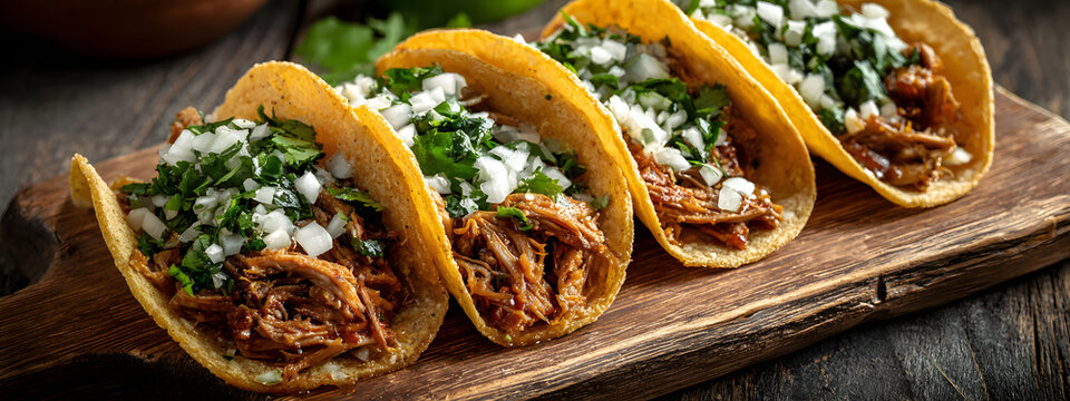 Authentische mexikanische Tacos