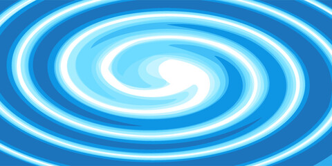 Blue and white wavy water splash shape, sea waves, modern eps 10.