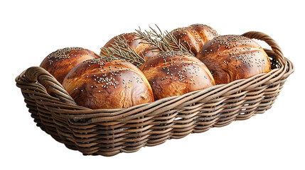 Artisan Breads in Rustic Basket: Perfect Baking Photography