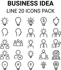 Fototapeta premium Social media and network icon set illustrating online communication and teamwork concept