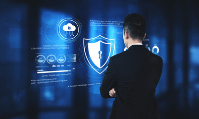 Cyber security protects against breaches, hacks, and network attacks using strong infrastructure...