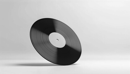 vinyl classic isolated on white background with retro and vintage style elements