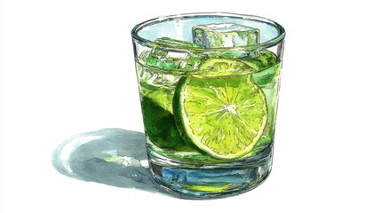 Crafting refreshing mocktails a trendy sober experience in clear glasses