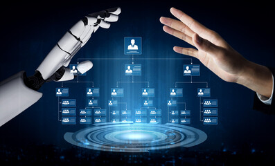 AI supports org chart creation by organizing structure, team, and corporate roles into an efficient...