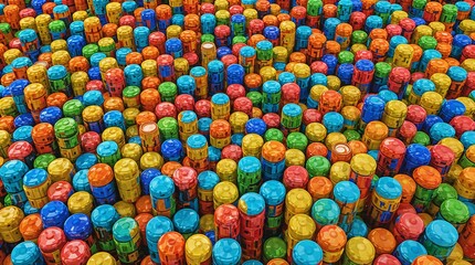 Fototapeta premium colorful easter eggs