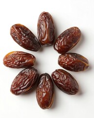 dates on white background